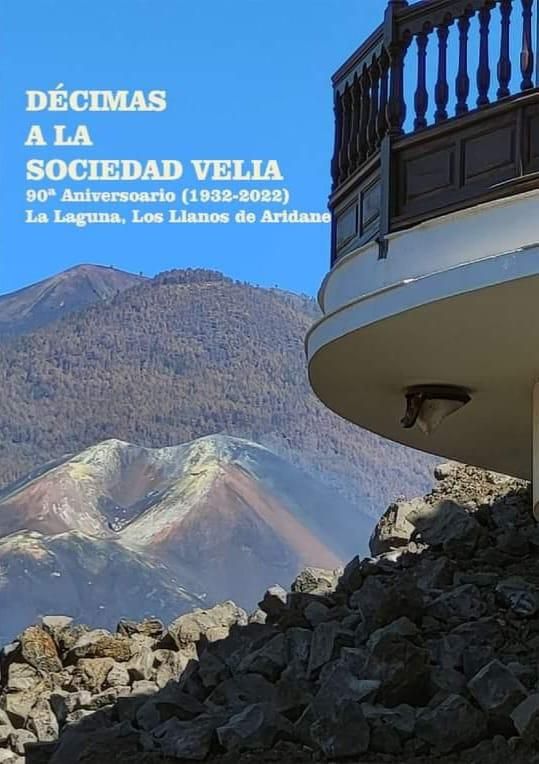 Portada del libreto de décimas.