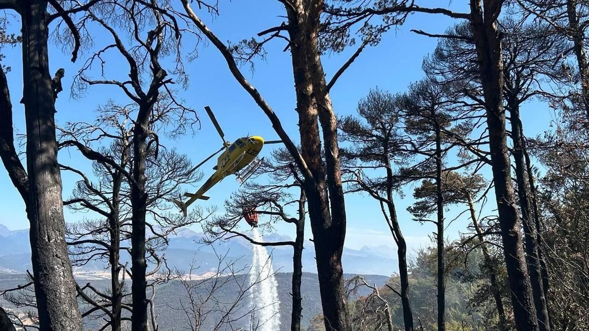 Aragón rectifica una licitación millonaria para contratar nueve helicópteros contra incendios y deberá rehacer los pliegos
