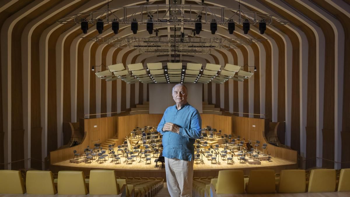 Mark Elder abre el ciclo sinfónico de Les Arts con el ‘Concierto para piano n.º 1’ de Chaikovski