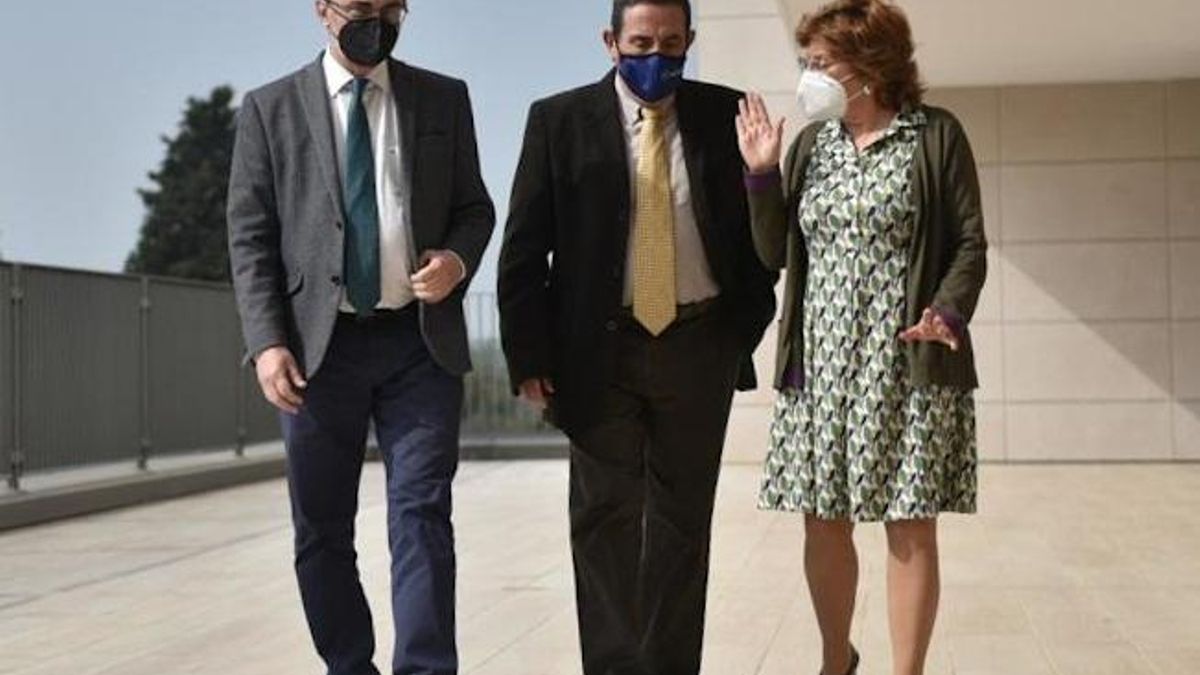 El Presidente de Aragon inaugura residencia de la Fundación Rey Ardid en Huesca.