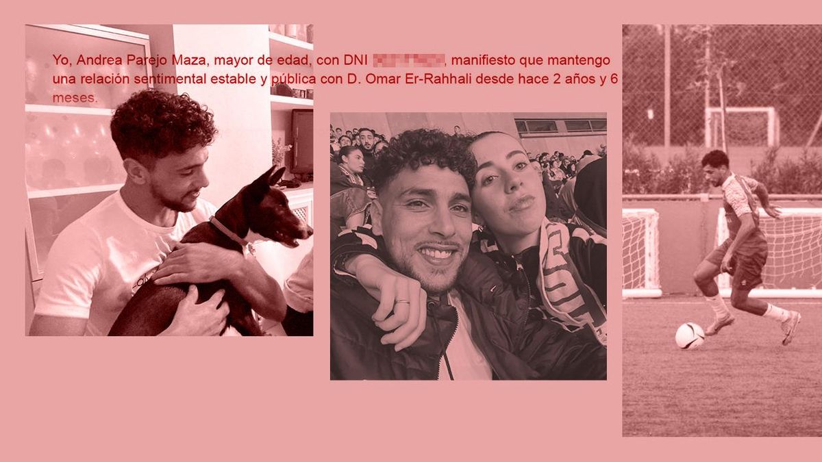 Vive con su novia sevillana, habla español y juega en un equipo de fútbol local, pero Omar puede ser expulsado a días de la regularización