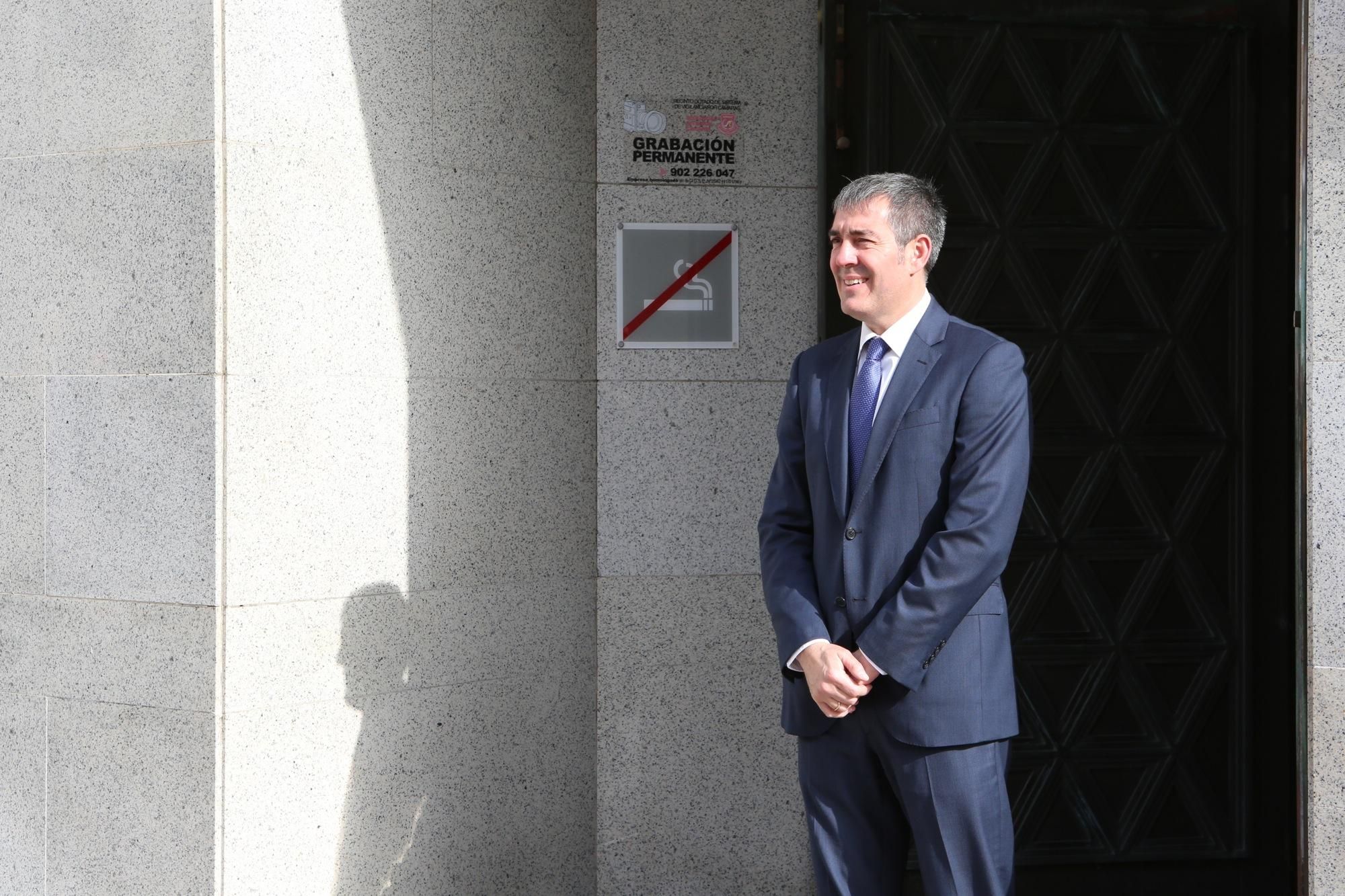 El presidente de Canarias, Fernando Clavijo