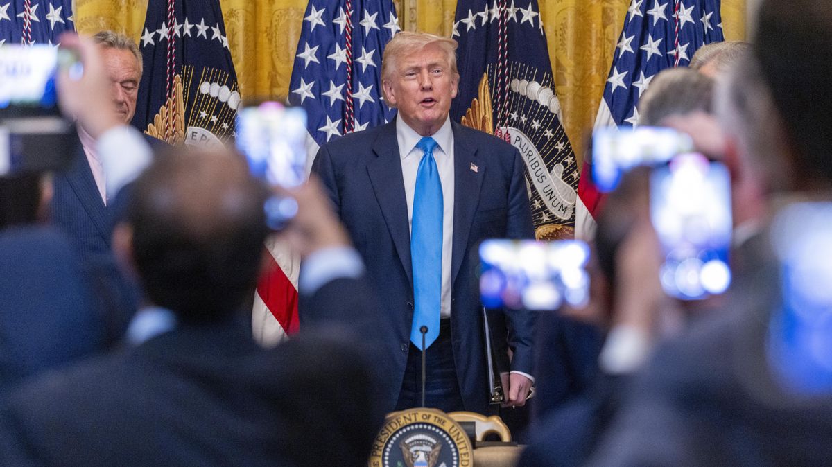 El presidente de Estados Unidos, Donald Trump