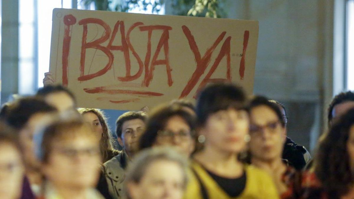 Una manifestación contra las violencias machistas.