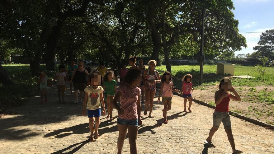 Zapatos de Arnedo para que niñas explotadas y abusadas sexualmente en Brasil puedan recuperar la inocencia