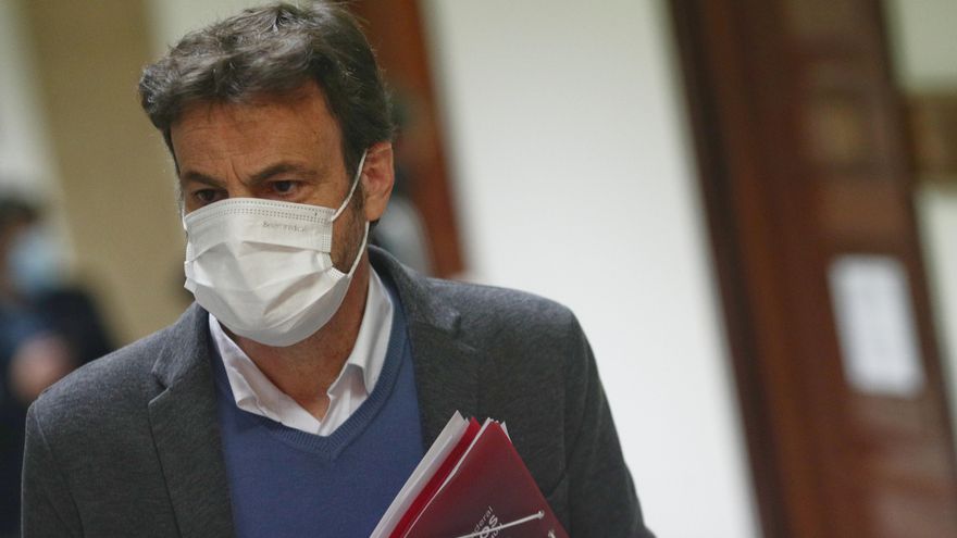 El presidente del grupo de Unidas Podemos en el Congreso, Jaume Asens.