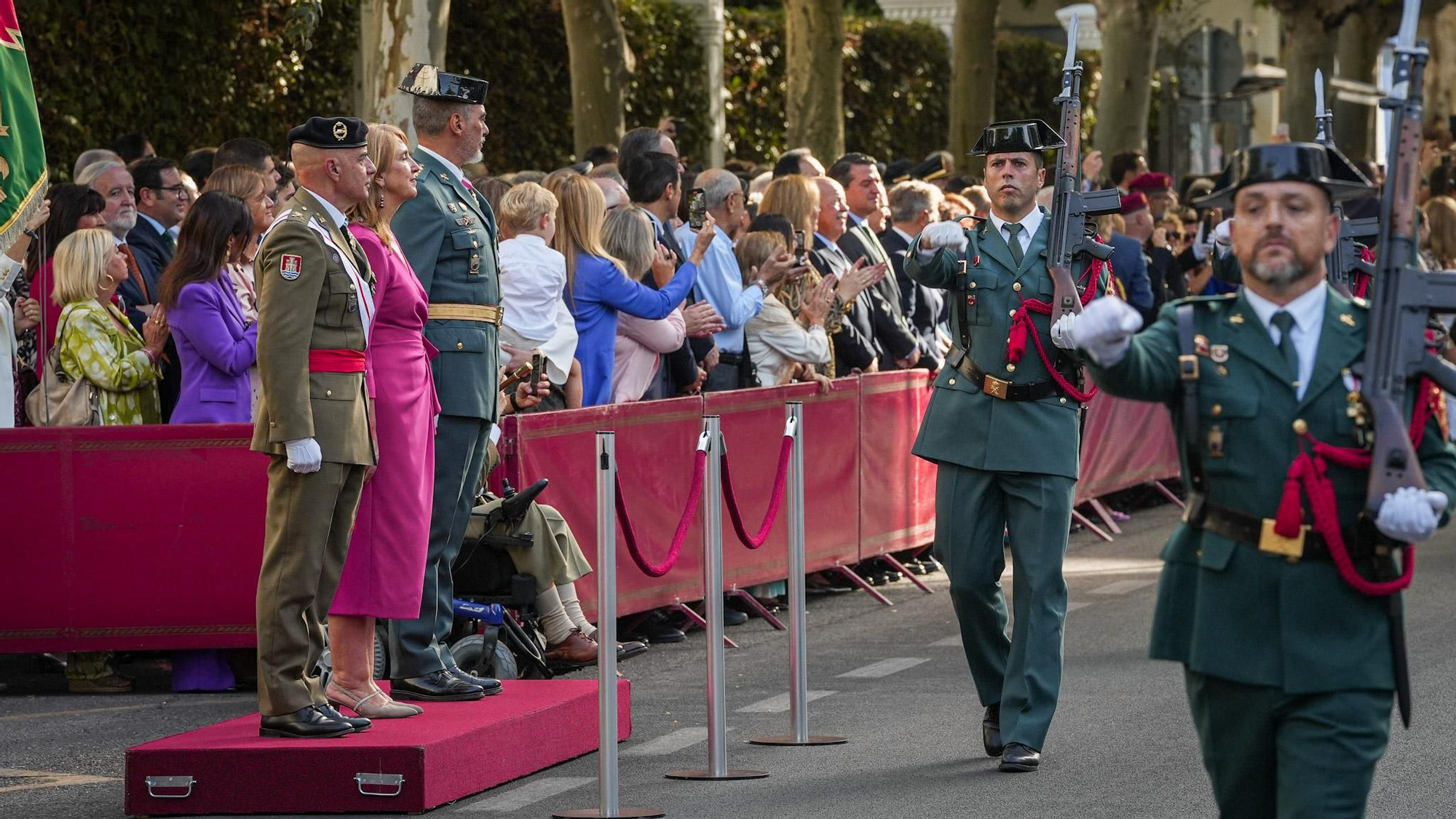 Desfile de la Guardia Civil por el Día de la Hispanidad