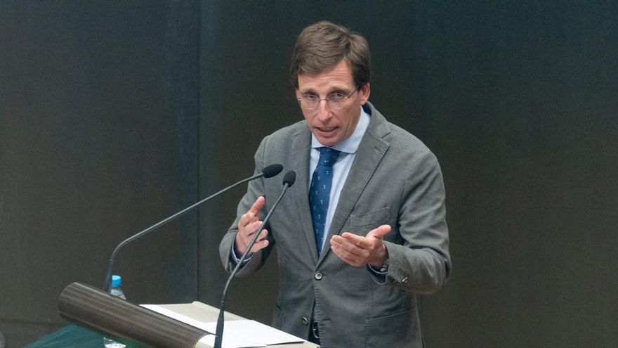 EuropaPress 5667776 alcalde madrid jose luis martinez almeida interviene sesion extraordinaria