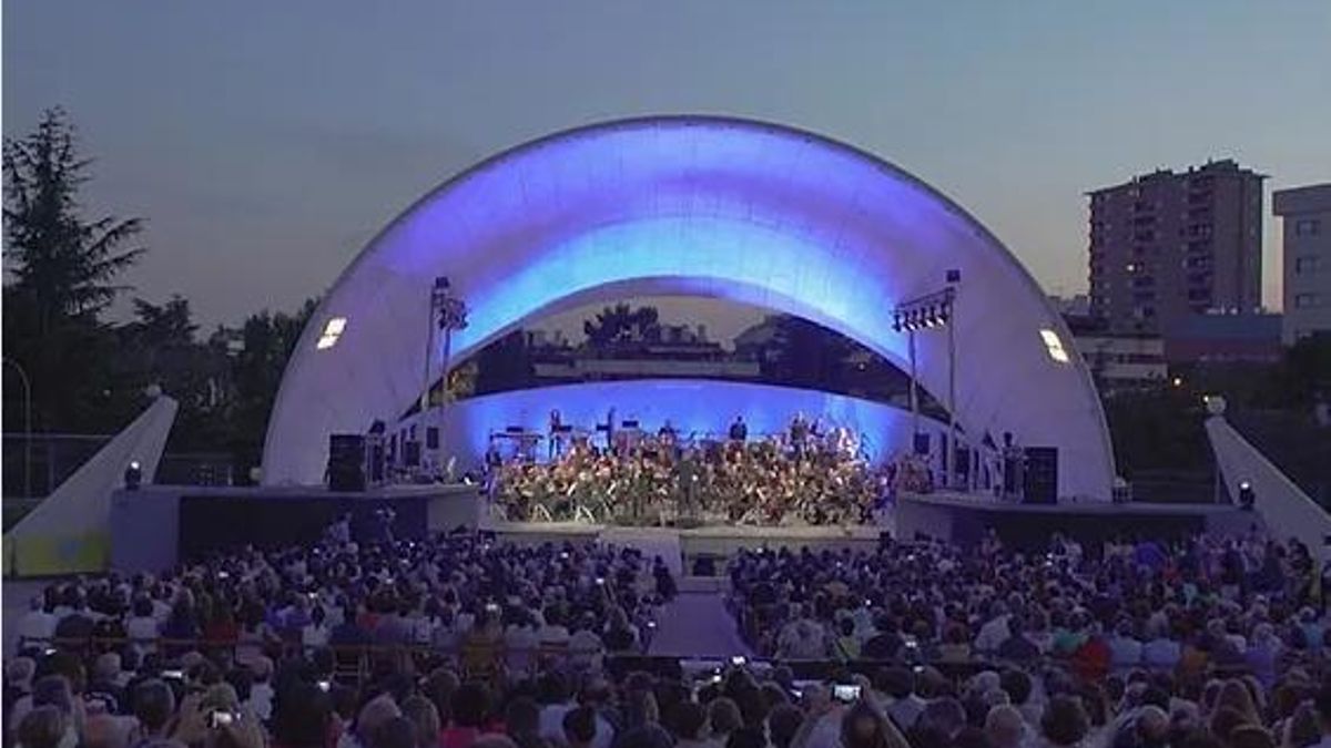 Concierto por el Día de la Música 2024 en el auditorio Pilar García Peña del distrito de Hortaleza.