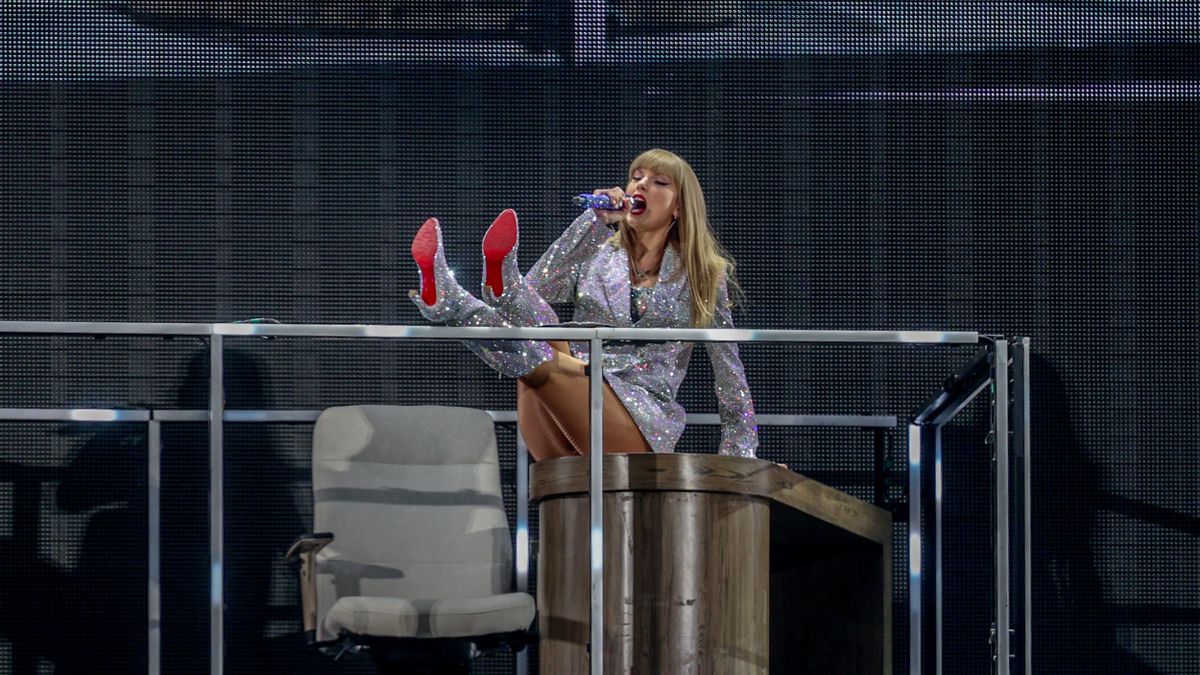 Estadio Santiago Bernabéu, 29 de mayo, otro día en la oficina de Taylor Swift