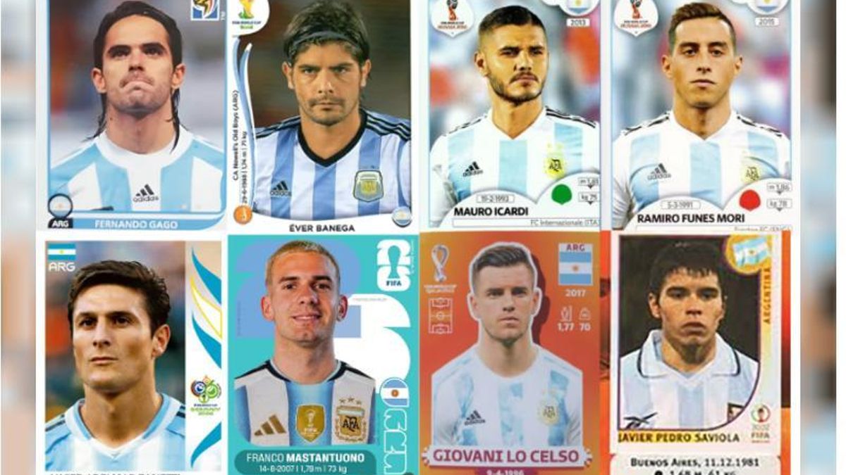 La maldición de las figuritas del Mundial: los argentinos que estaban en el álbum y se quedaron afuera