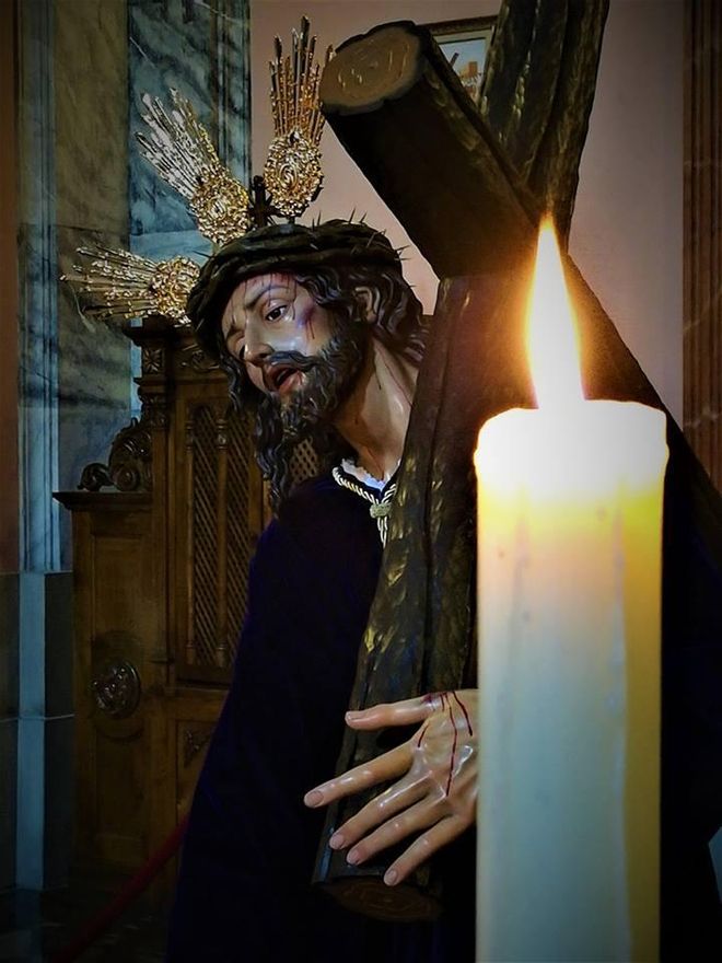 Uno de los pasos de las Tres Caídas