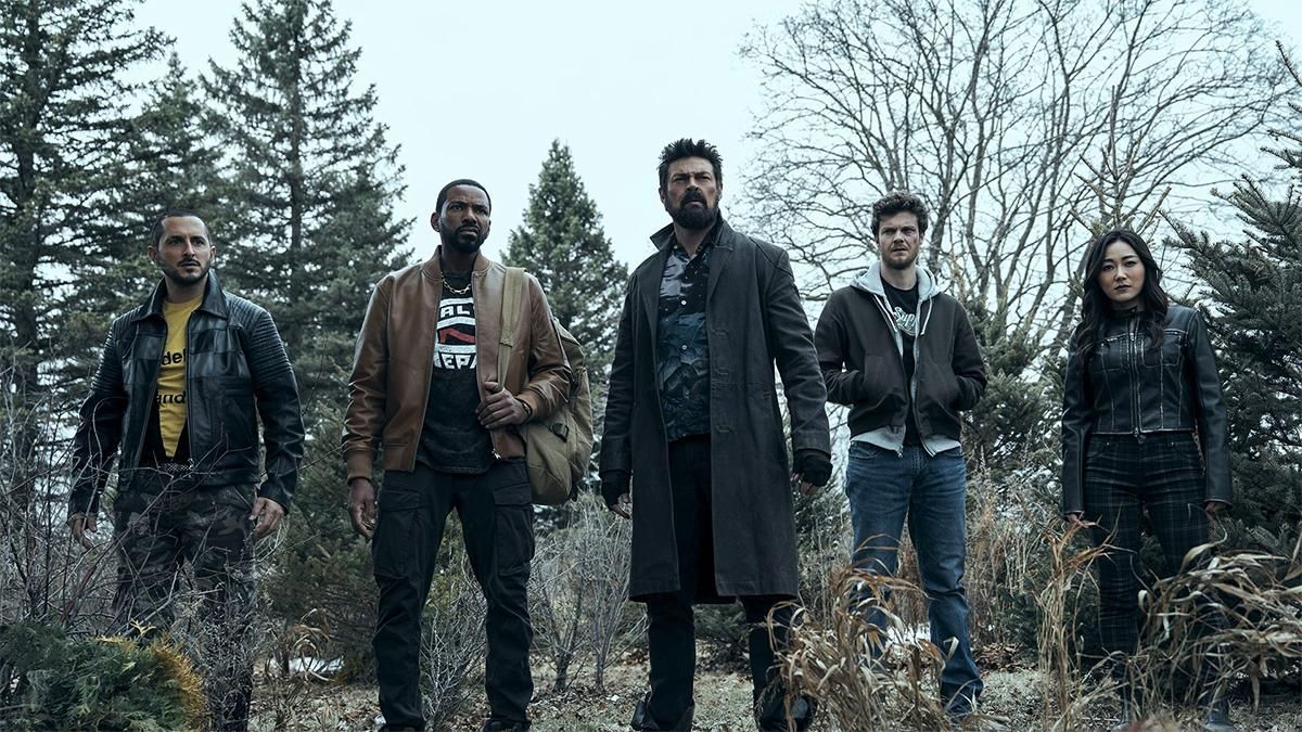 Los protagonistas de 'The Boys', en una imagen de la temporada final.