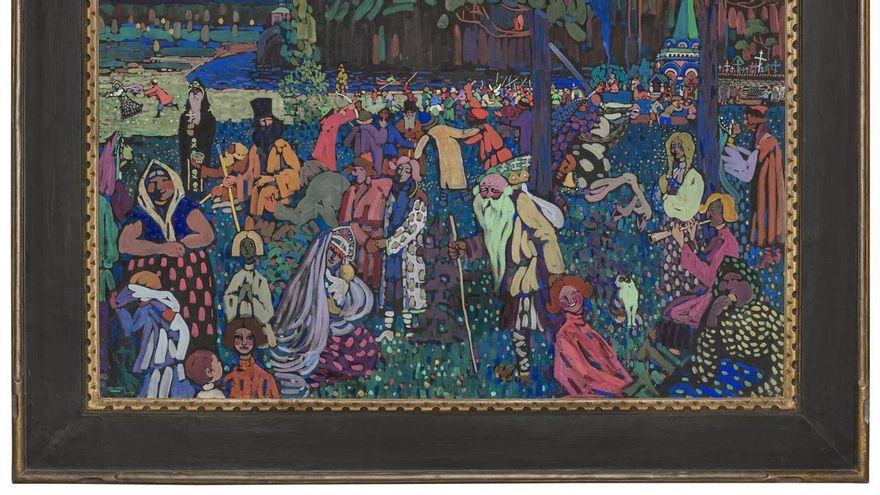 La obra de Kandinsky que sobrevivió al expolio nazi y que saldrá subastada en octubre