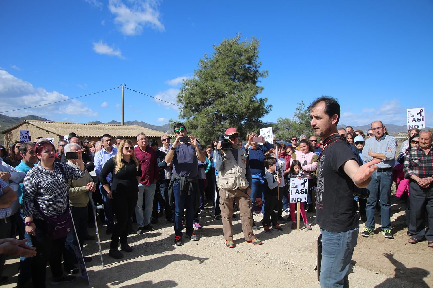 El portavoz de la plataforma en defensa de las minas de Mazarrón, Juan Sánchez Calventus/ Javier Lorente