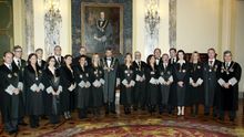 Toma de posesión de los vocales del VII Mandato del CGPJ, en diciembre de 2013.