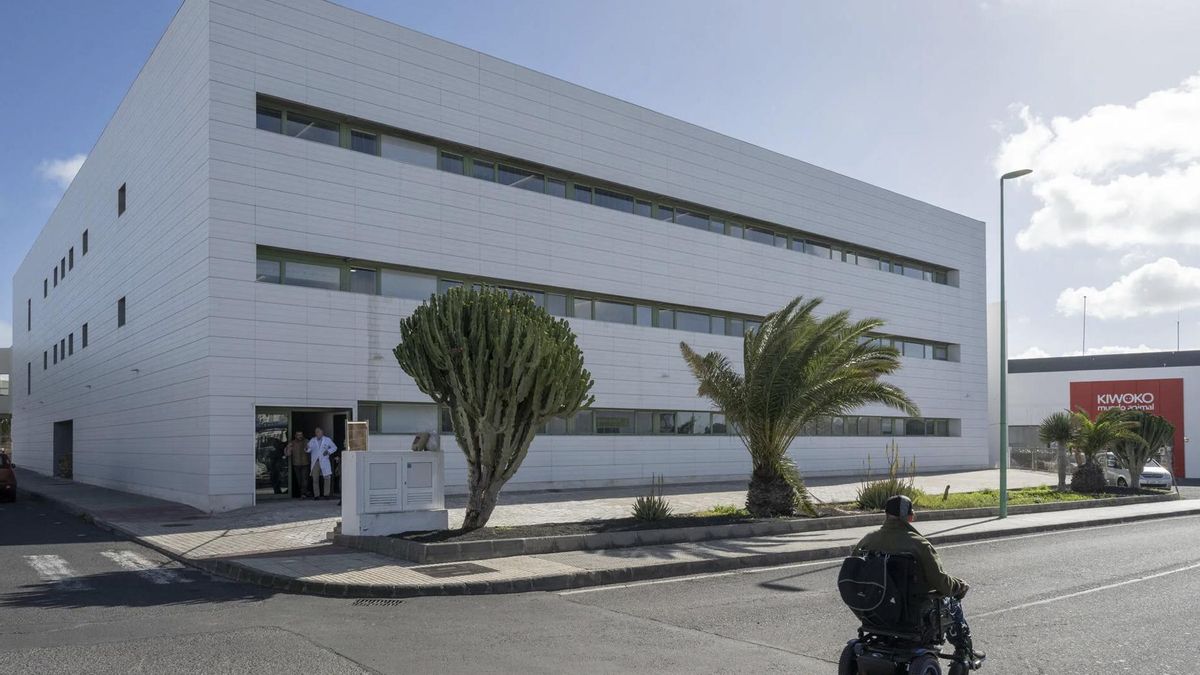 Nuevo edificio polivalente del Hospital Universitario Doctor José Molina Orosa donde se trasladará el servicio de Geriatría del Hospital Insular.