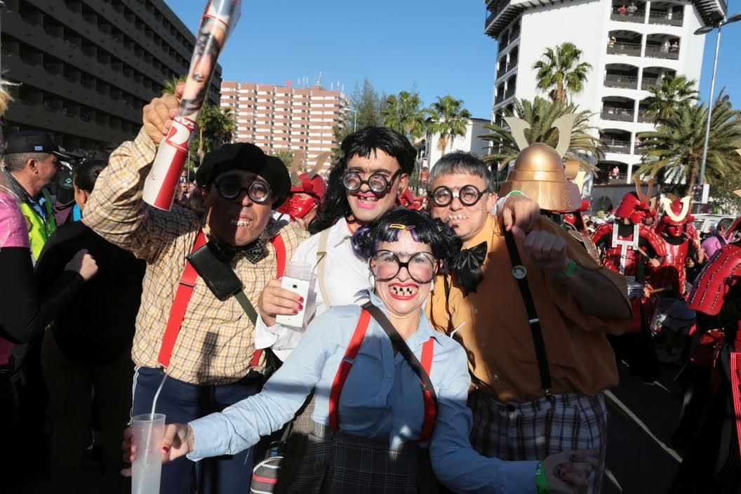 Cabalgata del Carnaval de Maspalomas.