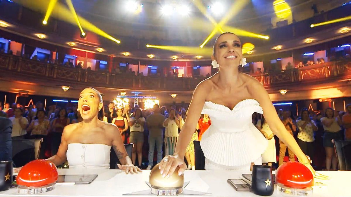 Lorena Castell y Paula Echevarría en 'Got Talent'
