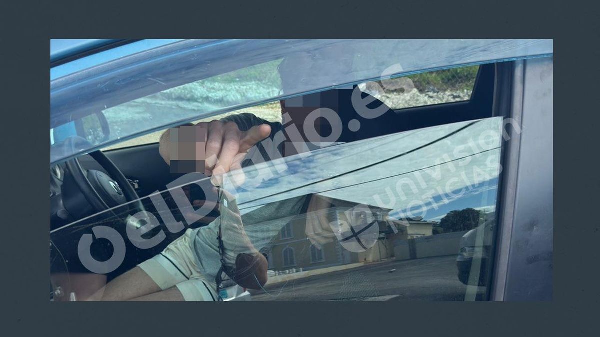 El detective que ha realizado seguimientos a Rebeca, con su rostro pixelado