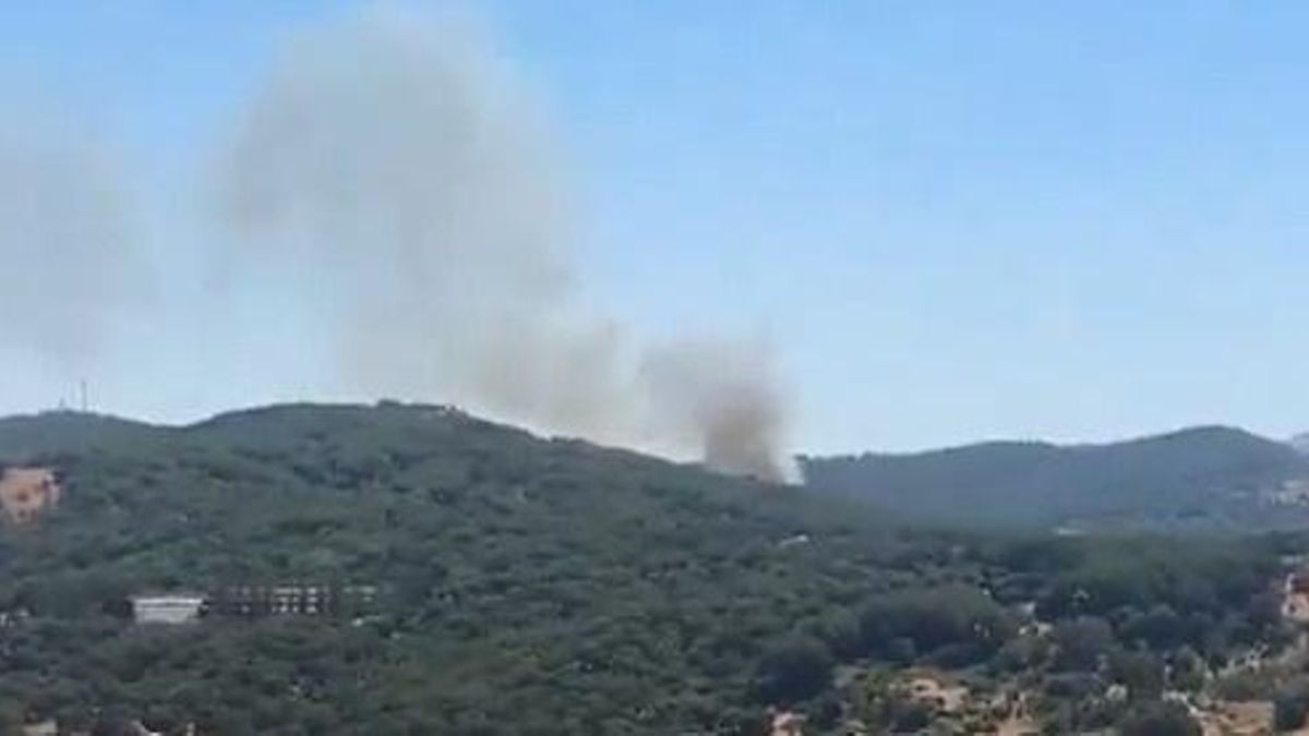 Incendio en Grazalema.