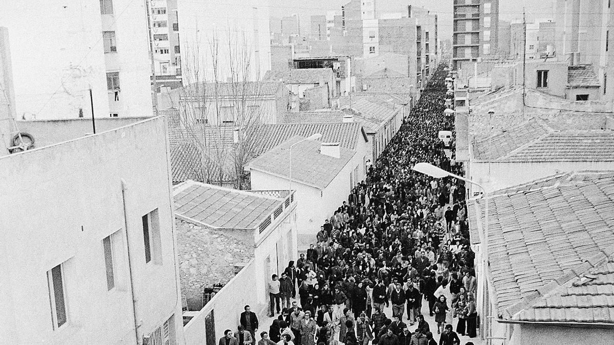 Imagen de una de las manifestaciones en protesta por la muerte de Teófilo del Valle.