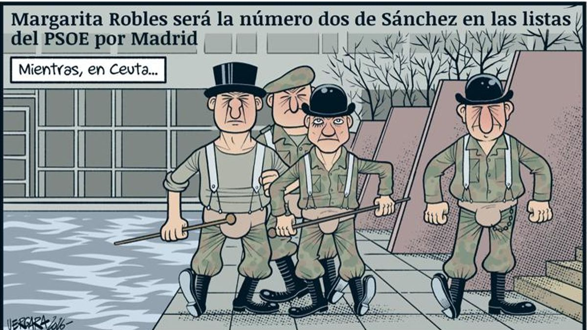 Mientras, en Ceuta...