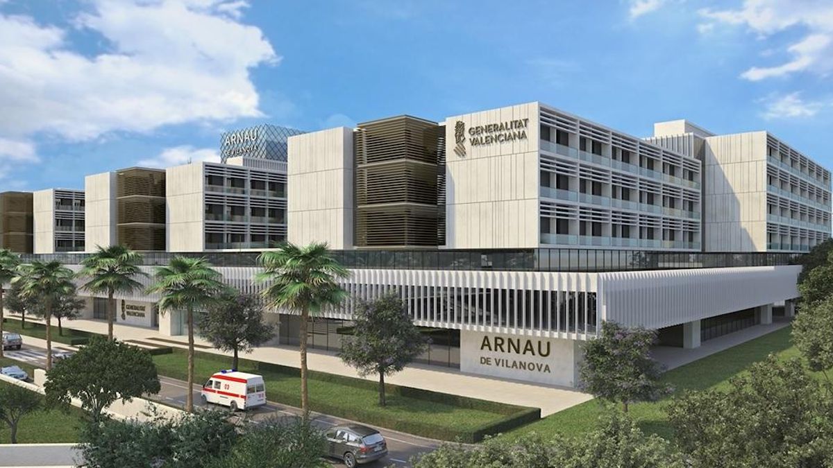 Así será el nuevo hospital Arnau de Vilanova.