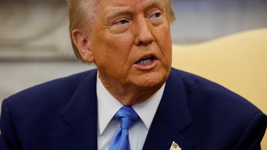 Trump comparte un video en su red social con una Gaza reconstruida y turística