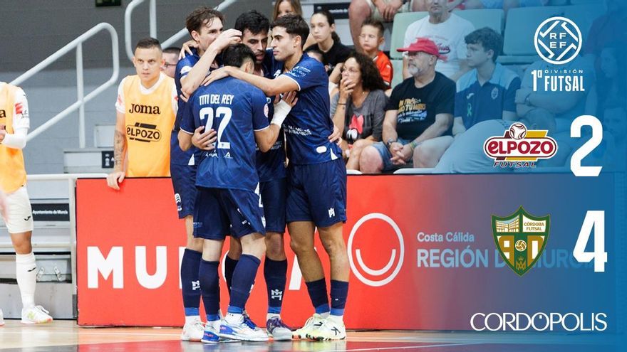 El Córdoba Patrimonio resiste el asedio y se lleva un triunfo de oro ante ElPozo Murcia