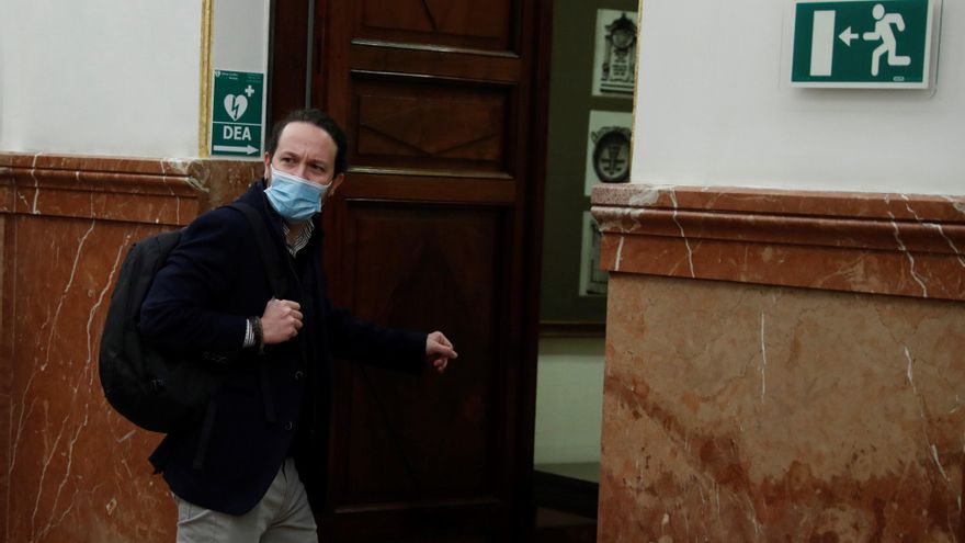 El vicepresidente segundo del Gobierno, Pablo Iglesias. EFE/Emilio Naranjo/Archivo