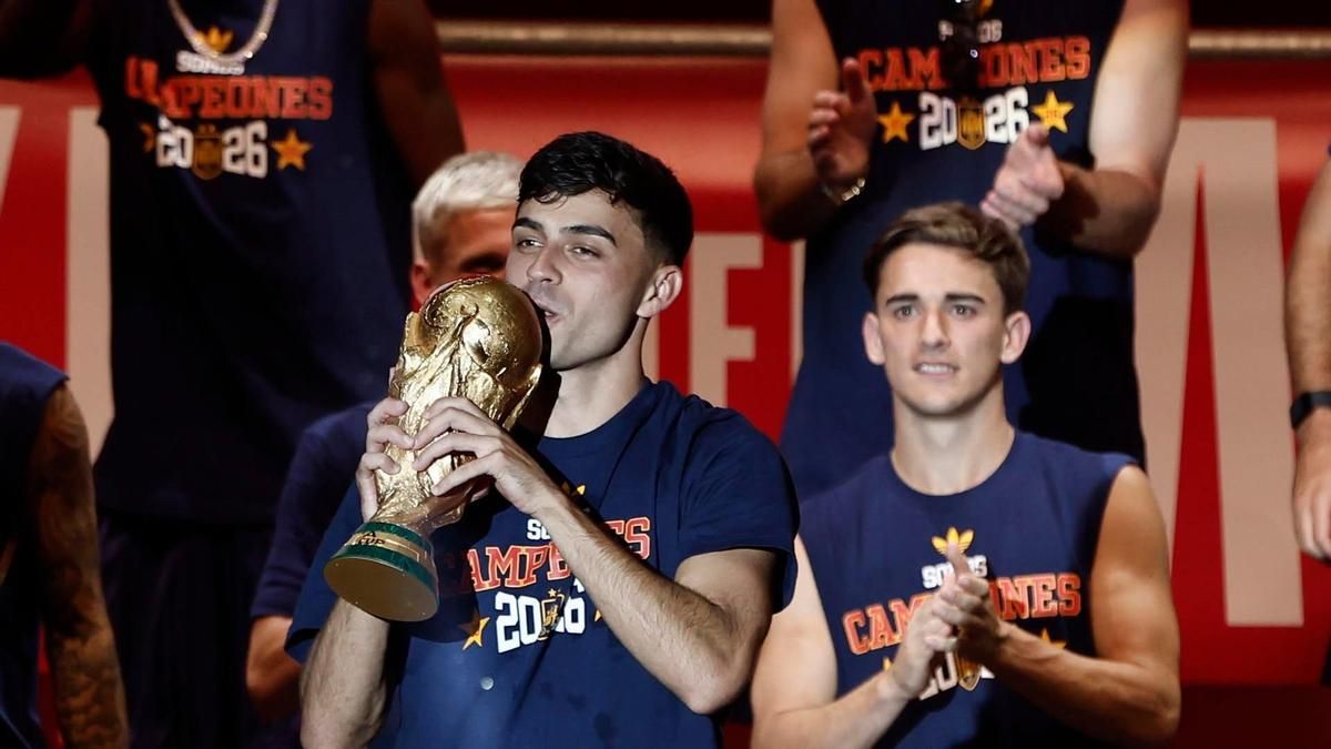 Tegueste homenajeará a Pedri el 11 de agosto tras conquistar el Mundial con España