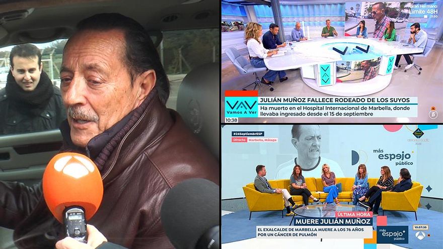 La TV recuerda con tono crítico a Julián Muñoz tras su fallecimiento: "Representa a una España que da vergüenza"