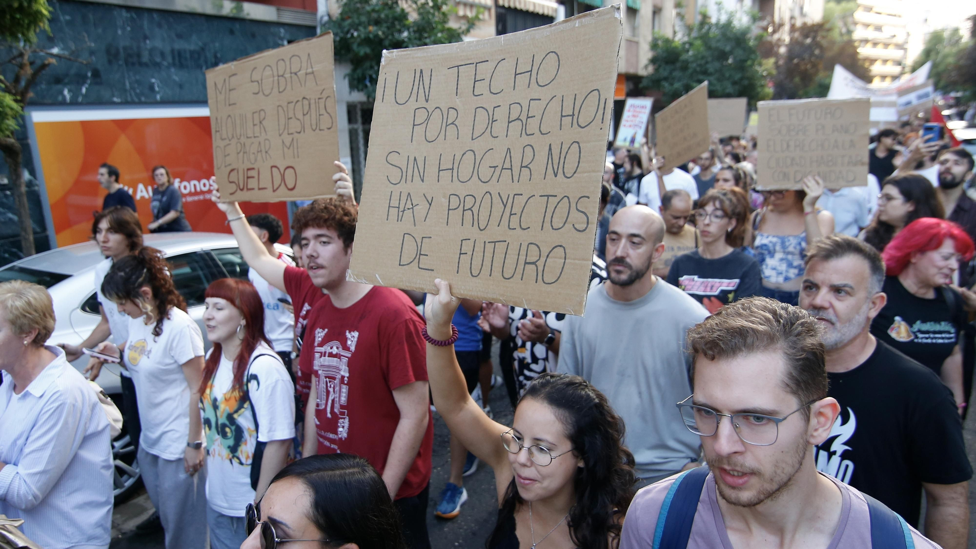 Manifestación por la vivienda