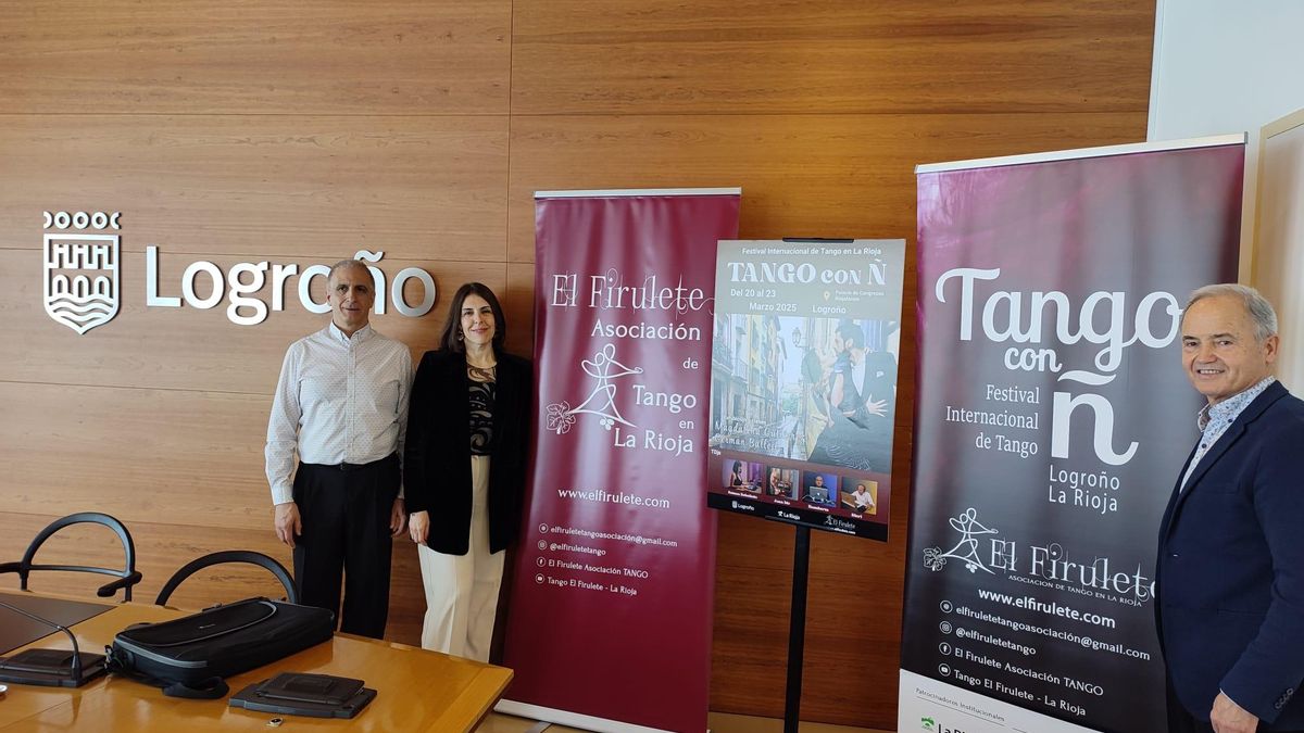 Presentación del II Festival Internacional de Tango ‘Tango con ñ’ en Logroño