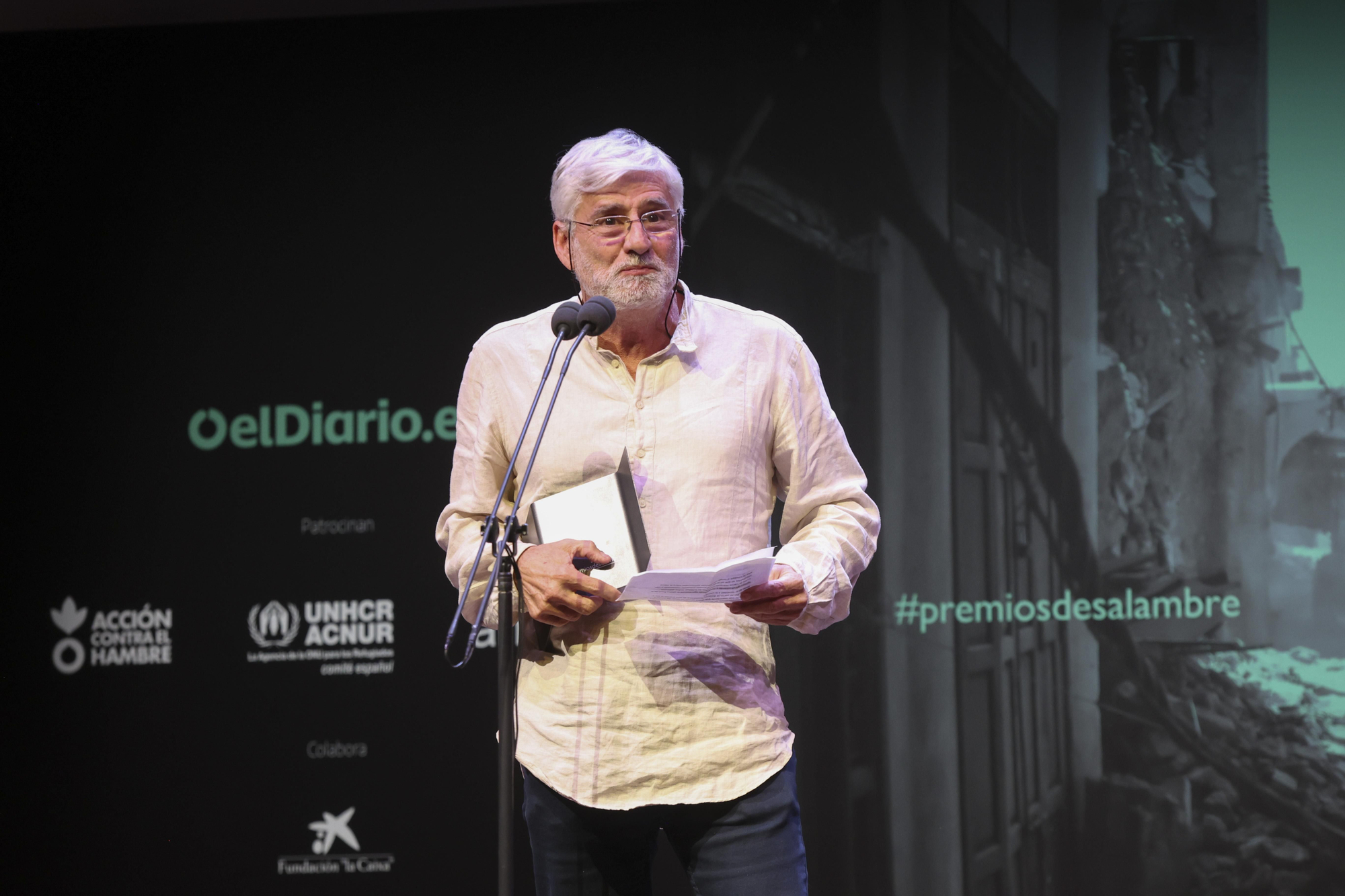 Premio Desalambre-ACNUR a la perseverancia para Fran Sevilla