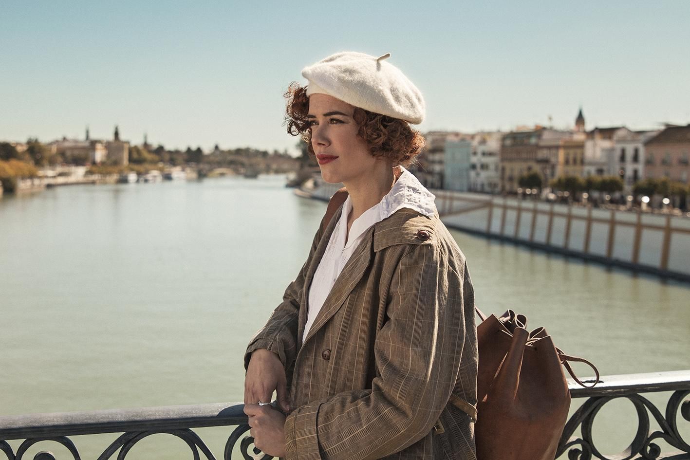 Nuevas imágenes de rodaje de La otra mirada, la serie de Macarena García y Cecilia Freire para TVE