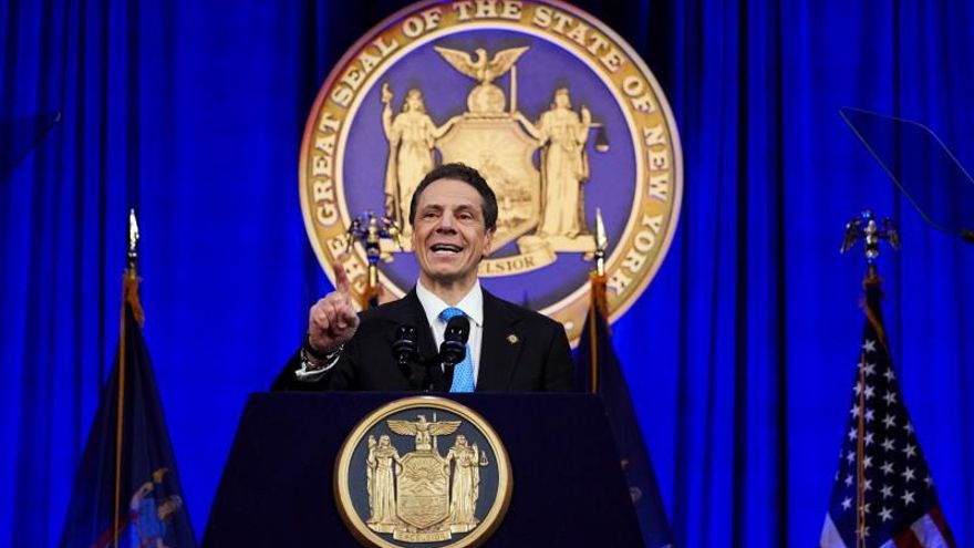 En la imagen, el gobernador de Nueva York, Andrew Cuomo.