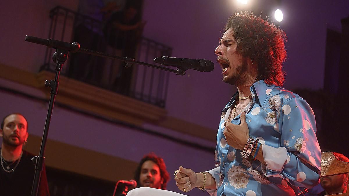 Concierto de Kiki Morente en la Plaza del Potro en la Noche Blanca del Flamenco 2023