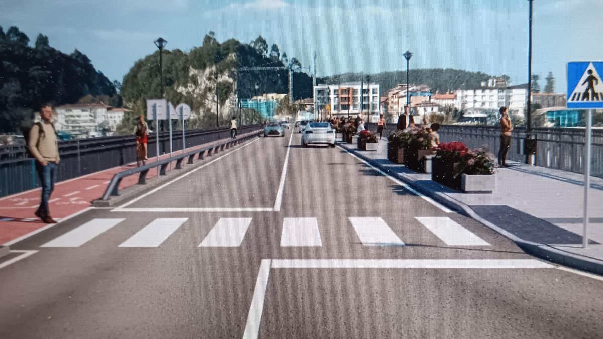 Durante la ejecución de las obras se permitirá, salvo en situaciones puntuales de trabajo, el paso peatonal sobre el tablero del puente.