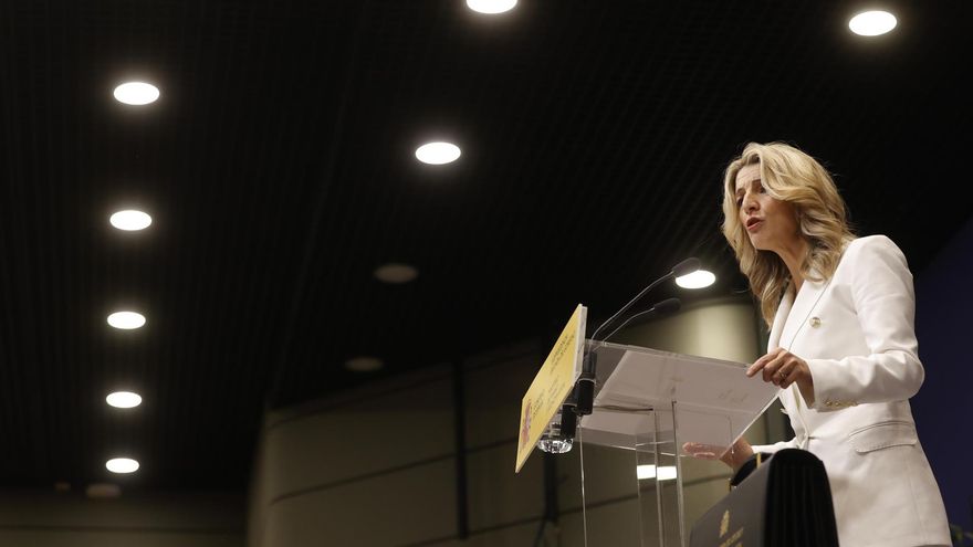 Yolanda Díaz toma posesión de su cartera como vicepresidenta segunda del Gobierno y ministra de Trabajo y Economía Social