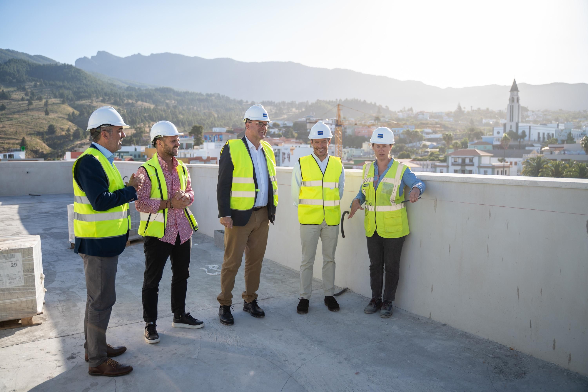 Visita a las obras del Hotel Escuela Monterrey y de rehabilitación del Teatro Monterrey.