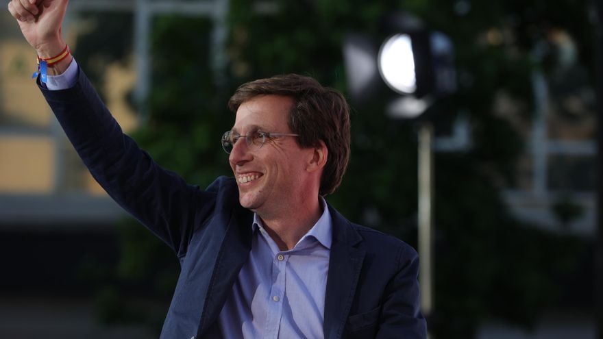 El alcalde de Madrid y candidato a la reelección, José Luis Martínez-Almeida.