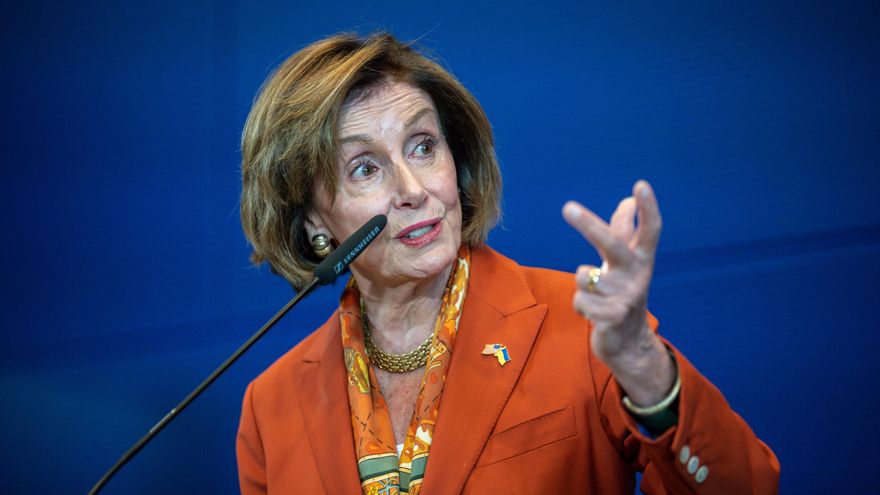 La presidenta de la Cámara de Representantes de EEUU, Nancy Pelosi.