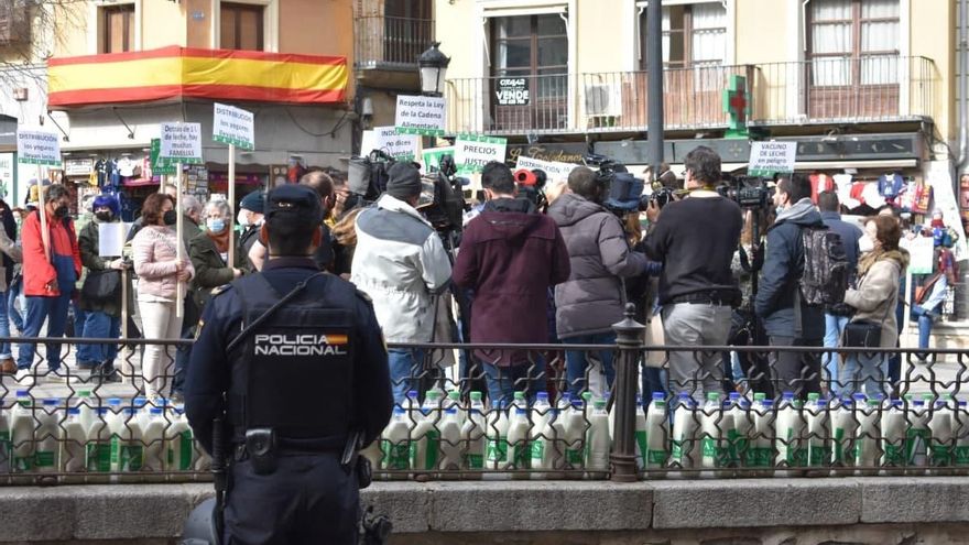 Imagen de la protesta