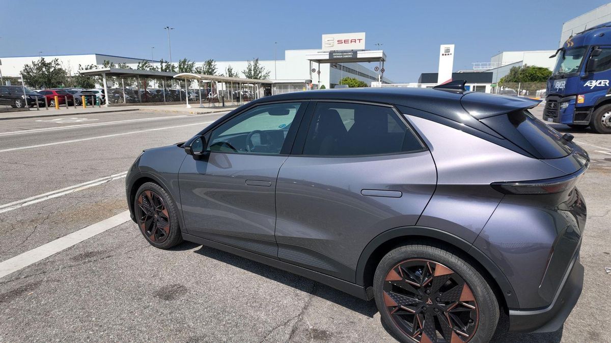 Cupra Raval en la prueba