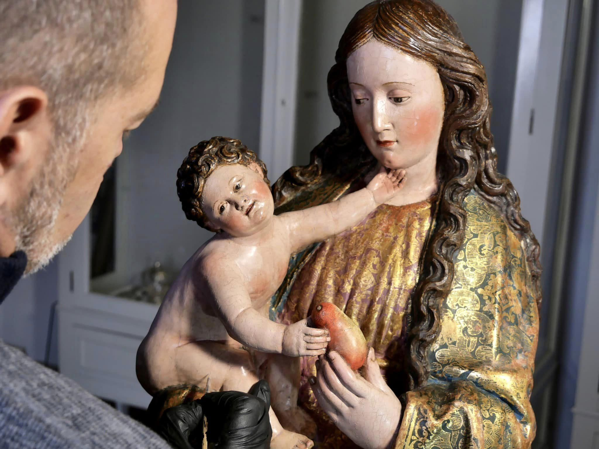 Virgen de Los Remedios, La Patrona. Archivo: DOMINGO CABRERA