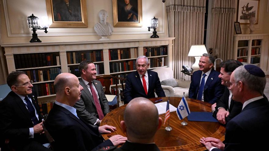 Trump asfixia a los palestinos mientras se reúne con Netanyahu: “No tienen más alternativa que marcharse de Gaza”