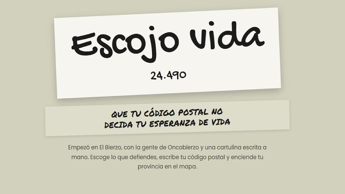 OncoBierzo lanza la campaña 'Escojo Vida' para reclamar una sanidad justa en la España Vaciada