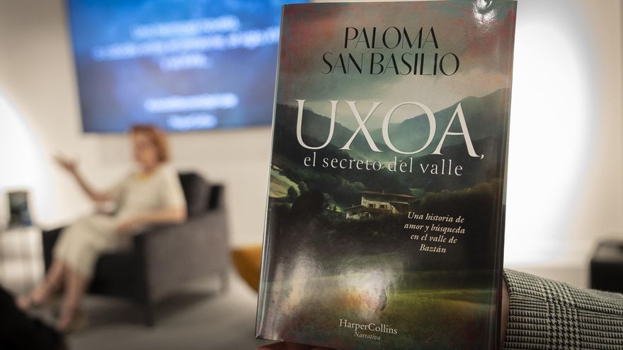 Paloma San Basilio ambienta su nueva novela en Baztán, una zona de la que está "enamorada"